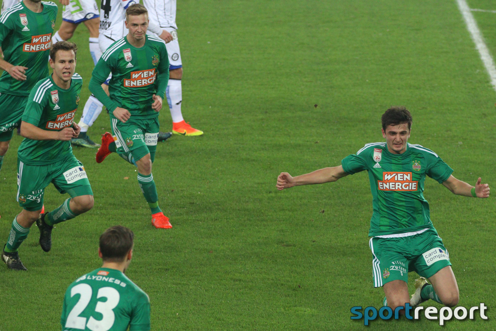 Fußball, Bundesliga, tipico Bundesliga, Rapid Wien, SV Mattersburg, SV Mattersburg vs. Rapid Wien, 17. Runde