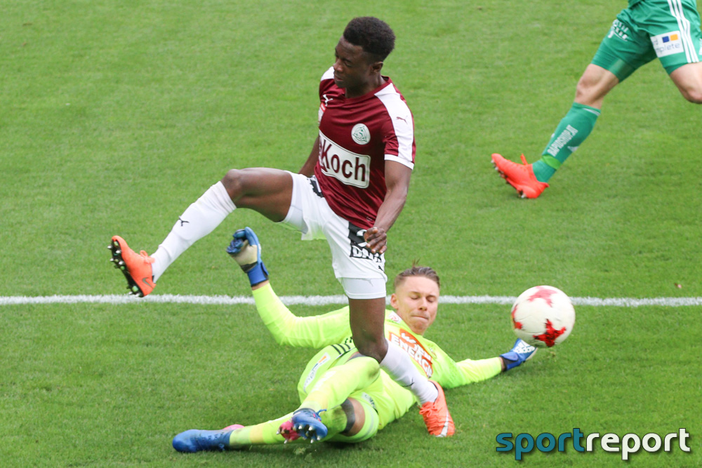 David Atanga (Red Bull Salzburg) wechselt leihweise zum SKN St. Pölten - Bild © Sportreport Fußball, Bundesliga, Tipico Bundesliga, David Atanga, Atanga, Red Bull Salzburg, SKN St. Pölten