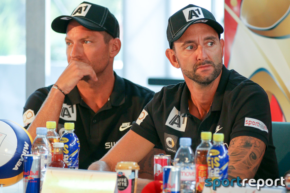 Doppler/Horst im Viertelfinale der FIVB Beach Volleyball WM - Bild © Sportreport Doppler/Horst
