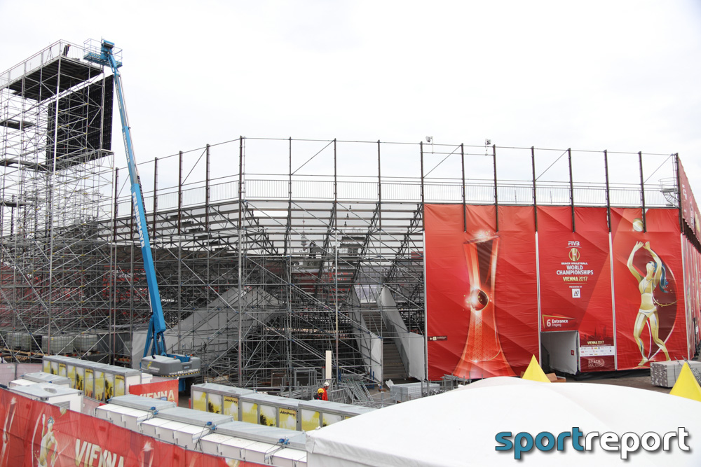 Hinter den Kulissen der Beach Volleyball WM 2017 - Bild © Sportreport Hinter den Kulissen der Beach Volleyball WM 2017