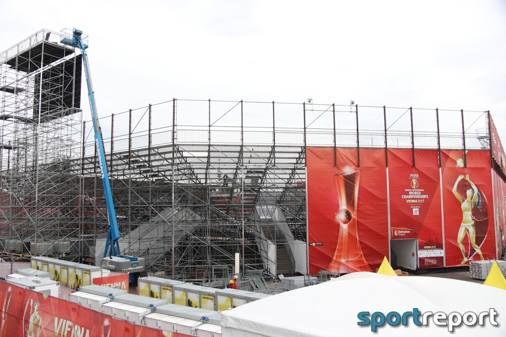 Hinter den Kulissen der Beach Volleyball WM 2017