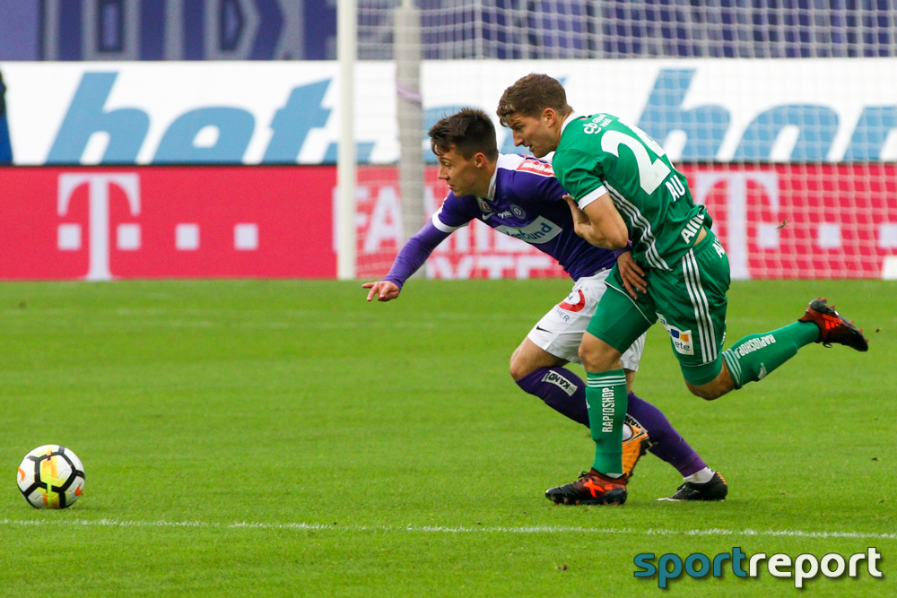Rapid Wien und Austria Wien teilen sich in denkwürdigem 325. Wiener Derby die Punkte - Bild © Sportreport Fußball, Bundesliga, Tipico Bundesliga, Derby, Wiener Derby, Rapid Wien, Austria Wien, Allianz Stadion, Rapid Wien vs. Austria Wien