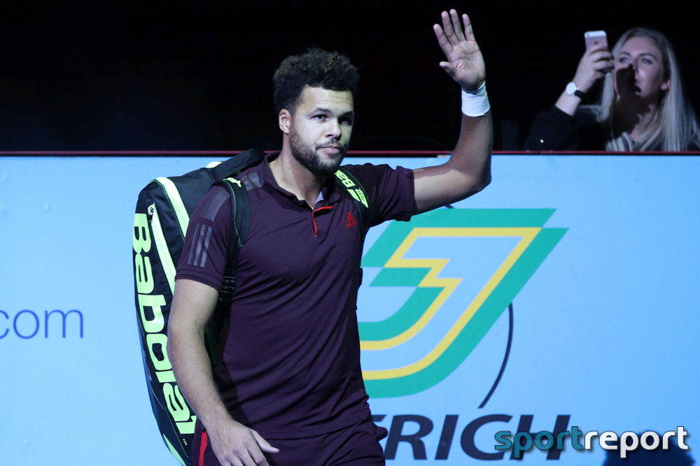 Jo-Wilfried Tsonga setzt sich im Viertelfinale gegen Alexander Zverev bei den Erste Bank Open durch - Bild © Sportreport Jo-Wilfried Tsonga setzt sich im Viertelfinale gegen Alexander Zverev bei den Erste Bank Open durch