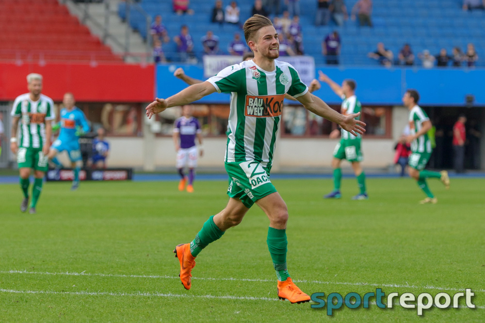 Andreas Gruber (SV Mattersburg) nach Sieg bei Austria Wien: „Jeder kämpft für Jeden, das ist das Wichtigste.“ - Bild © Sportreport Fußball, SV Mattersburg, Austria Wien, Andreas Gruber