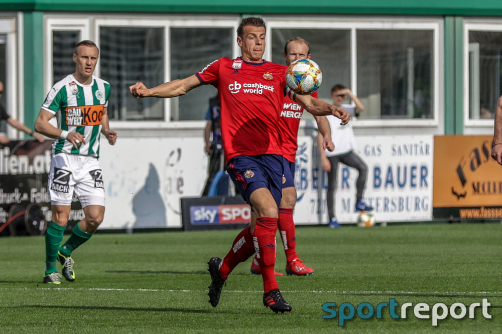 Rapid erkämpft sich 3 Punkte beim SV Mattersburg