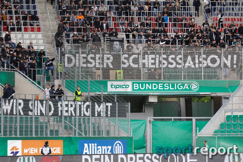 Fanprotest der Fans von SK Sturm Graz