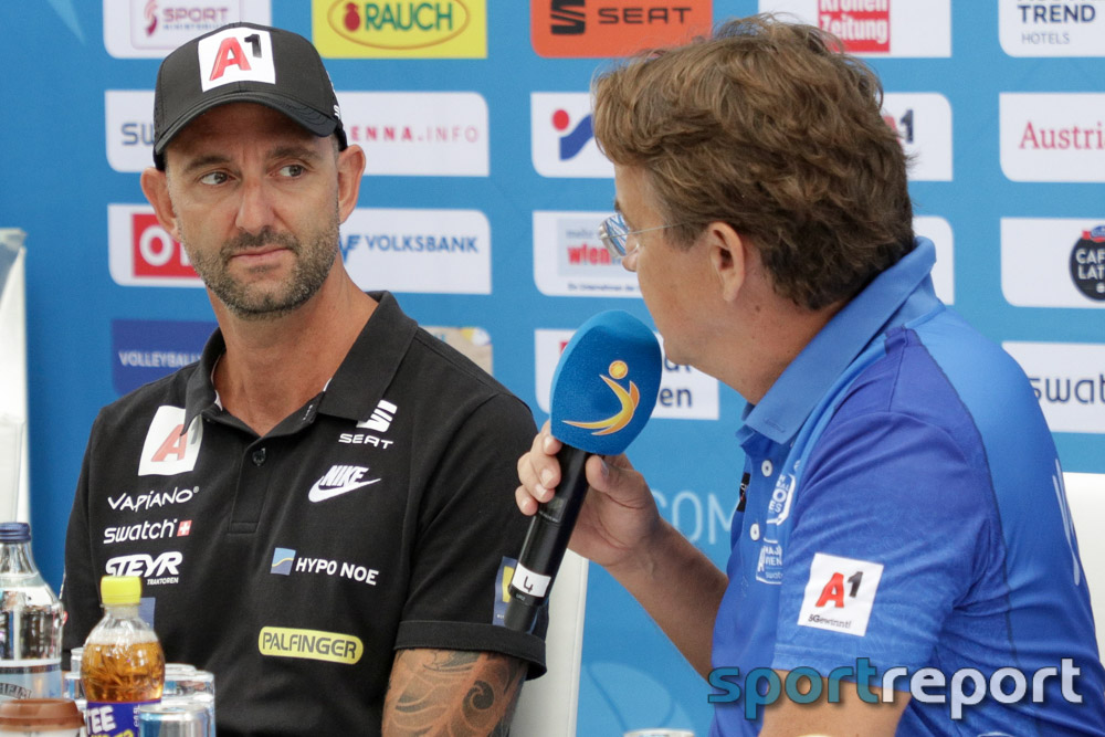 Pressekonferenz, A1 Major Beachvolleyball, Donauinsel, A1 Major
