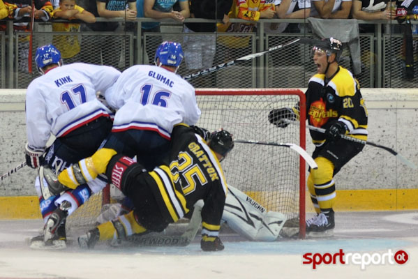 Die Caps verlieren auch gegen Mannheim - Foto © Sportreport Vienna Capitals