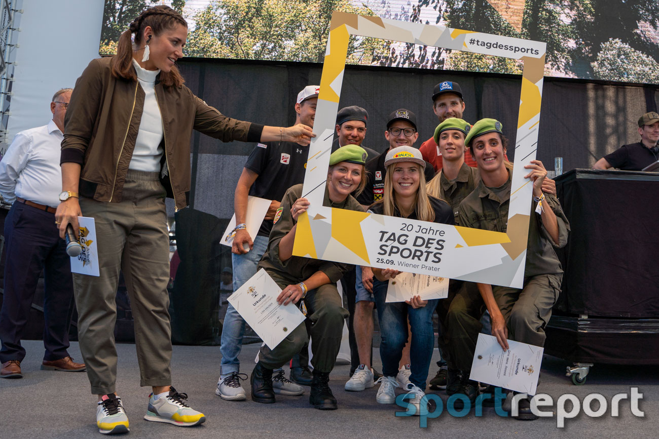 Tag des Sports, 2021, Ernst Happel Stadion, Sportler, Sportlerinnen