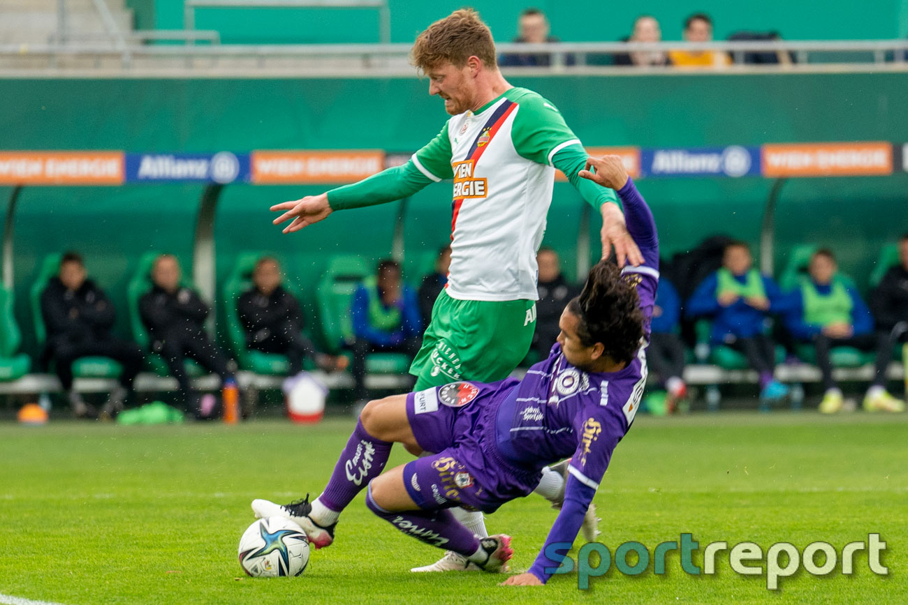 Irre Schlussphase entschädigt für viel Leerlauf – Punkteteilung bei Rapid Wien vs. Austria Klagenfurt - Bild © Sportreport Rapid, Rapid Wien, Austria Klagenfurt, #SCRSKA, #SCR2022, #AdmiralBL