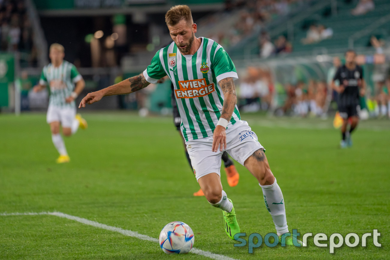 Rapid Wien gegen Hartberg