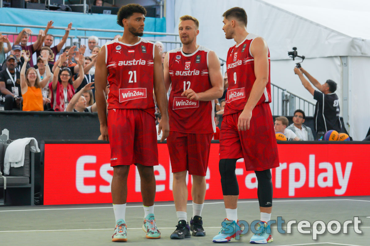2 Siege, 2 Niederlagen - Österreicher steigen bei 3x3-WM aus Gruppenphase auf- Bild © Sportreport (Symbolbild) Symbolbild Basketball