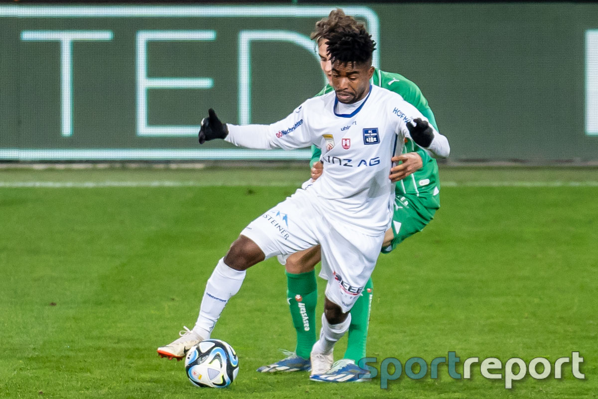 Dank Ronivaldo-Doppelpack – Blau-Weiß Linz feiert wichtigen Heimsieg im Abstiegskampf - Bild © Sportreport Aufmacherbild für Artikel