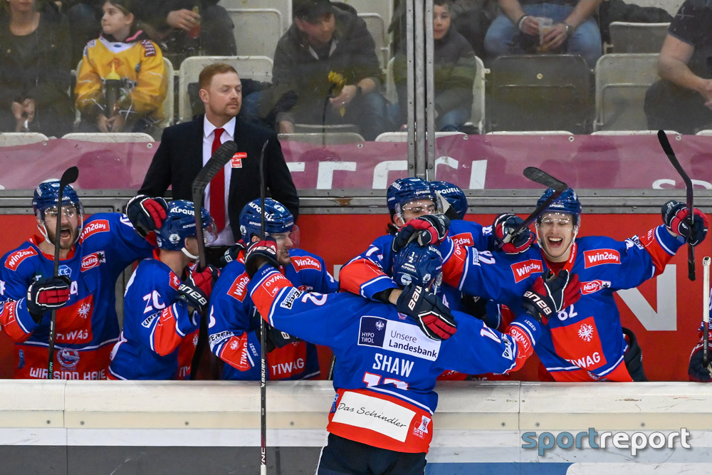 Kevin Roy überragend - HC Innsbruck gewinnt Schlager gegen Red Bull Salzburg - Bild © Sportreport Red Bull Salzburg, HC Innsbruck, #HCIRBS