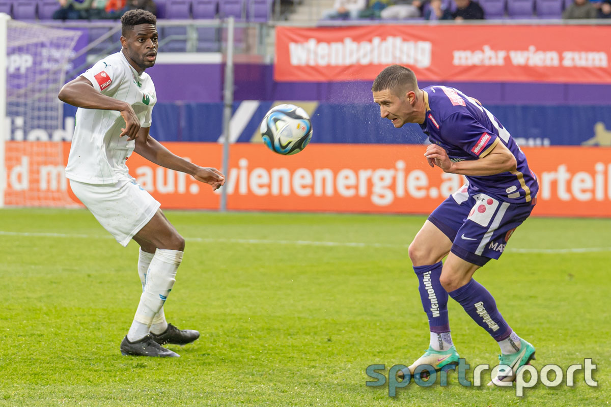 Austria Vienna extended its lead in the qualifying group by defeating its guest, WSG Tyrol