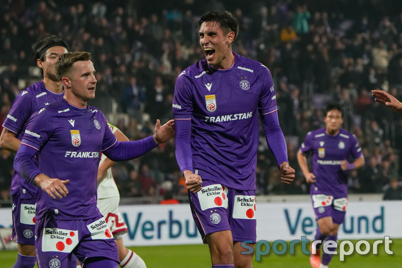 Die Bilder vom Spiel FK Austria Wien gegen Grazer AK 1902 FK Austria Wien, Grazer AK 1902