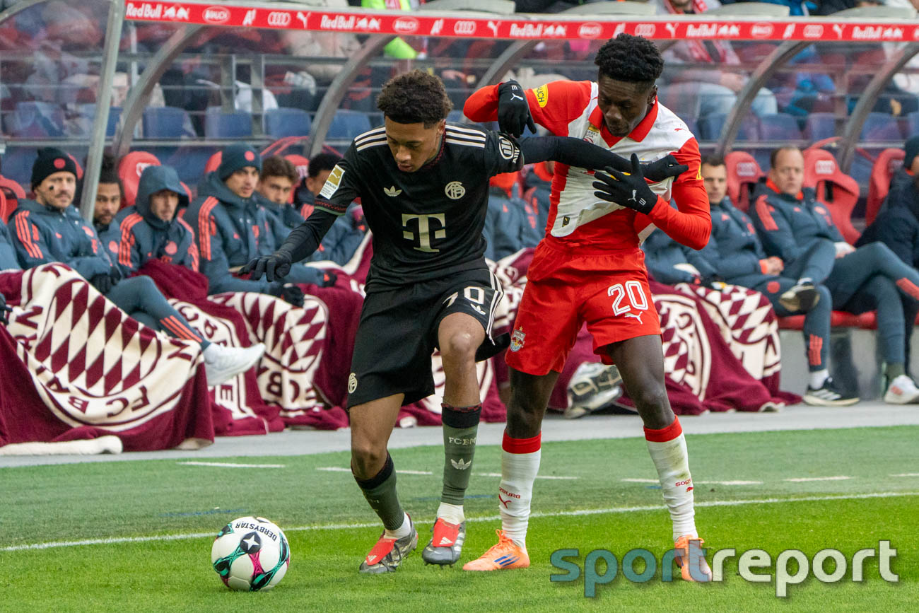 Auch im Jahr 2026 war der FC Bayern für FC Red Bull Salzburg zu stark. Die Gäste aus Bayern gewannen 5:0
© Gerhard Weingrill/Sportreport FC Red Bull Salzburg, FC Bayern München, Red Bull Arena, Vorbereitung