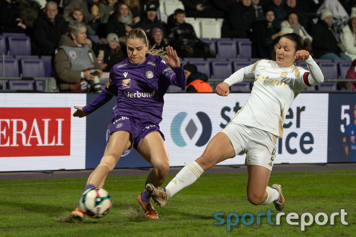 Die Bilder vom Spiel zwischen FK Austria Wien Frauen und AC Sparta Prag Frauen