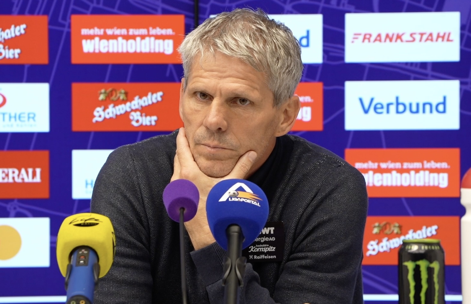 Pressekonferenz von Didi Kühbauer nach FK Austria Wien – LASK In der Generali Arena 