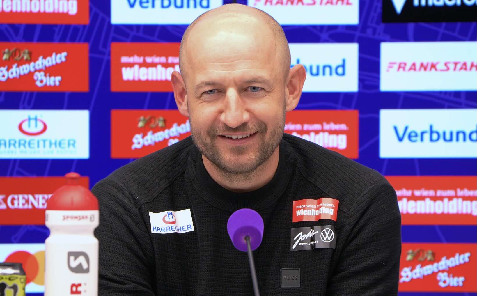 Austria-Trainer Stephan Helm vor dem Spiel in Ried: „Daraus ziehen wir zusätzliche Stärke“