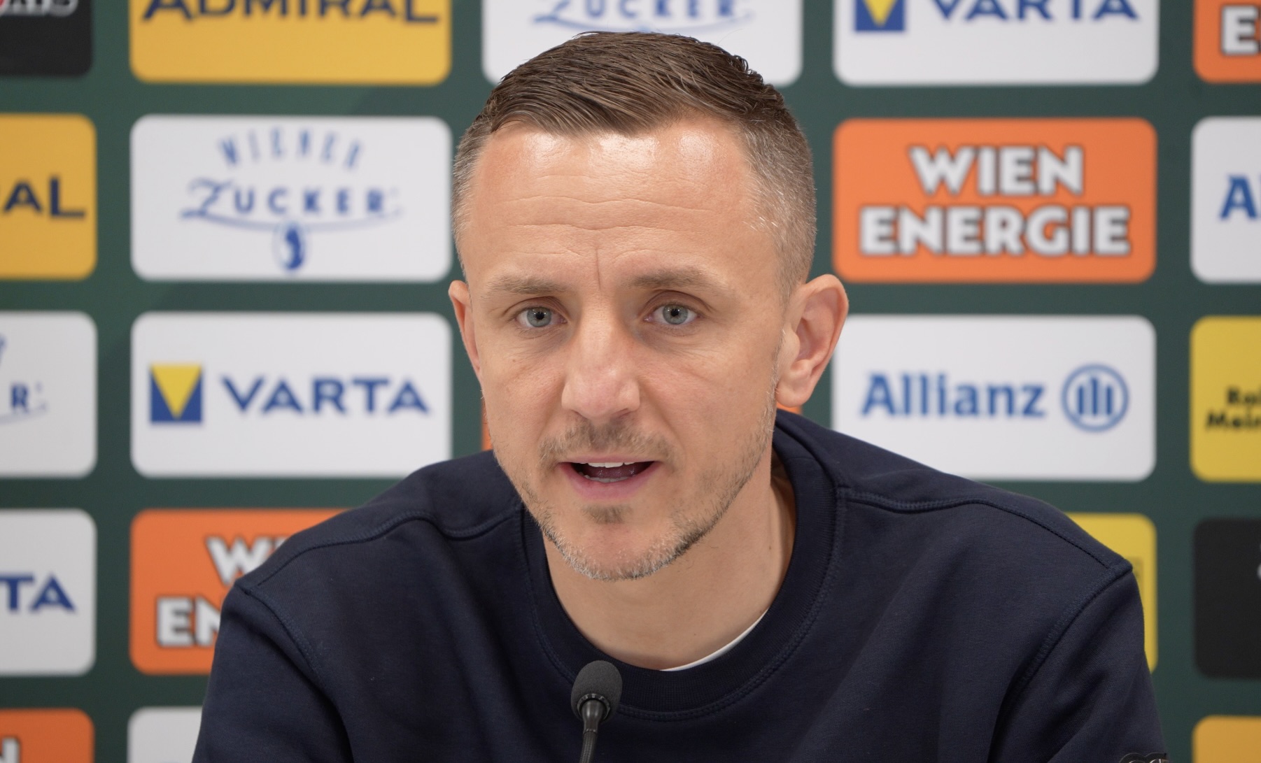 Pressekonferenz von Daniel Beichler nach SK Rapid – FC Red Bull Salzburg Im Allianz Stadion 